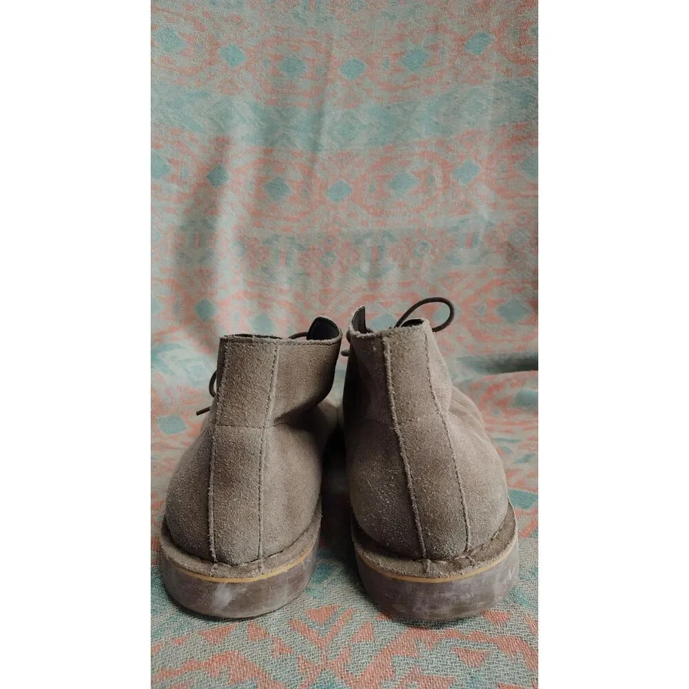 Nordstrom The Rail‎ Men's Leather Size 10 Brown Chukka Boots